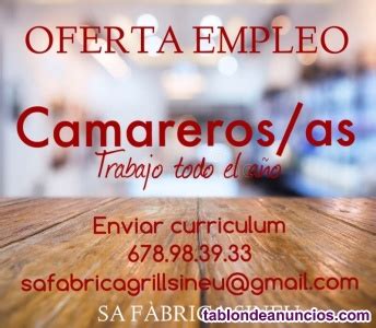 tablon de empleo madrid|Se necesita urgente en Madrid